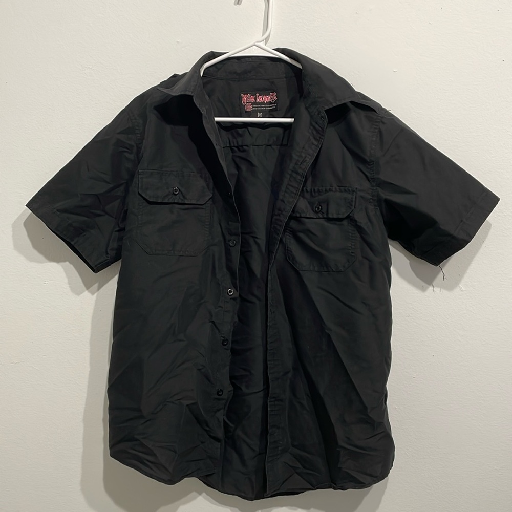 Black Button Down Shirt